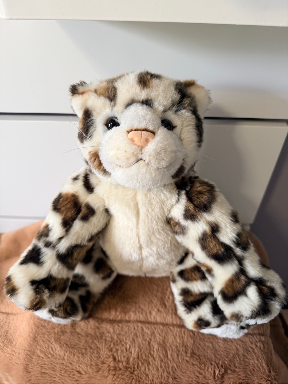2006 Build-A-Bear WWF Snow Leopard Plush